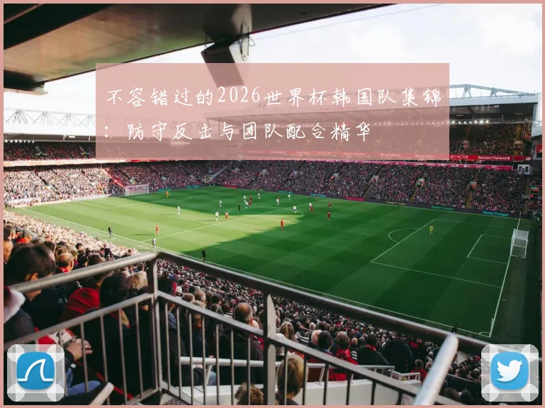 不容错过的2026世界杯韩国队集锦：防守反击与团队配合精华